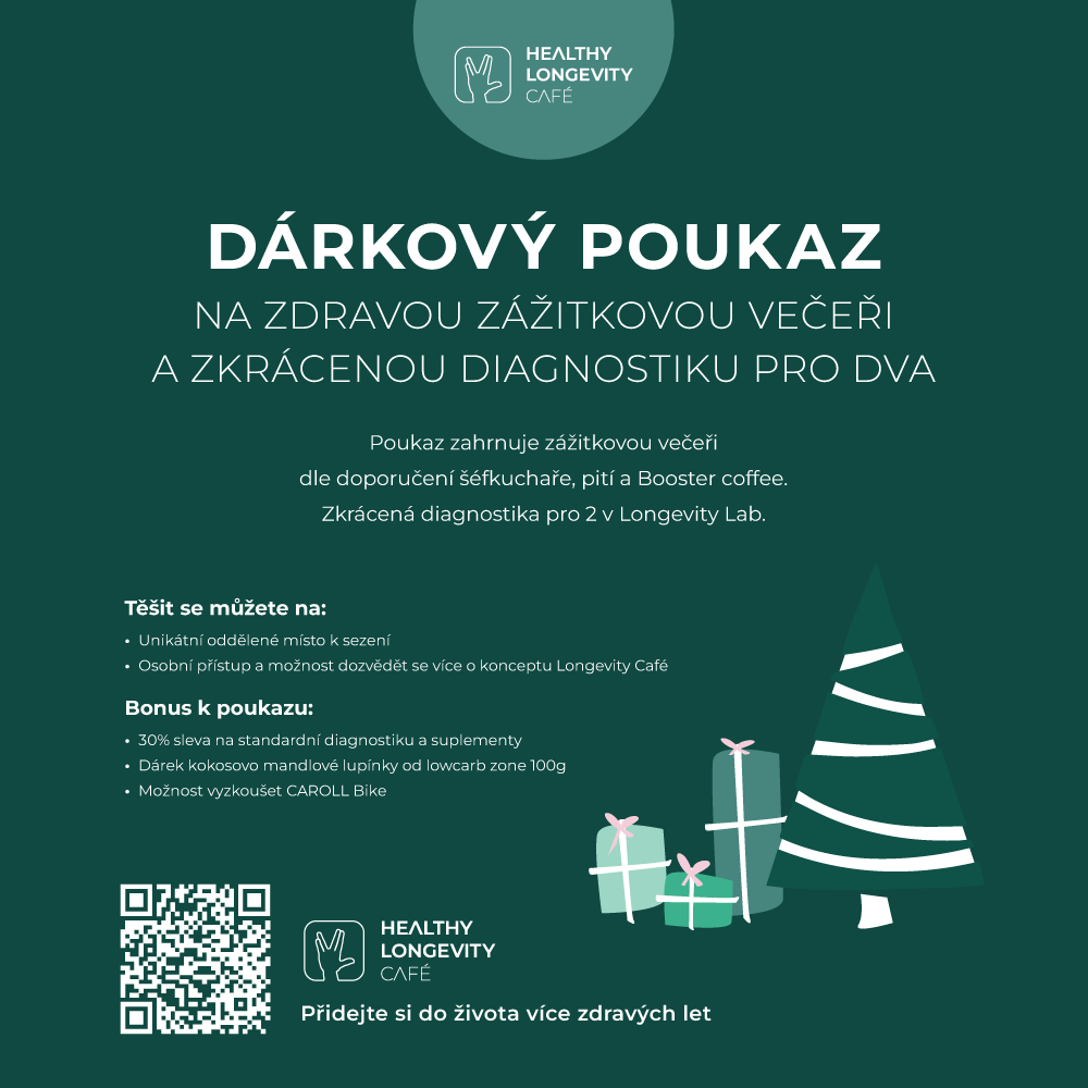 DÁRKOVÝ POUKAZ   NA ZDRAVOU ZÁŽITKOVOU VEČEŘI A ZKRÁCENOU DIAGNOSTIKU PRO DVA