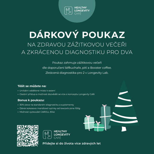 DÁRKOVÝ POUKAZ   NA ZDRAVOU ZÁŽITKOVOU VEČEŘI A ZKRÁCENOU DIAGNOSTIKU PRO DVA